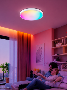 Умный светильник потолочный круглый с пультом RGB Огонёк OG-LDP31 Wi-Fi